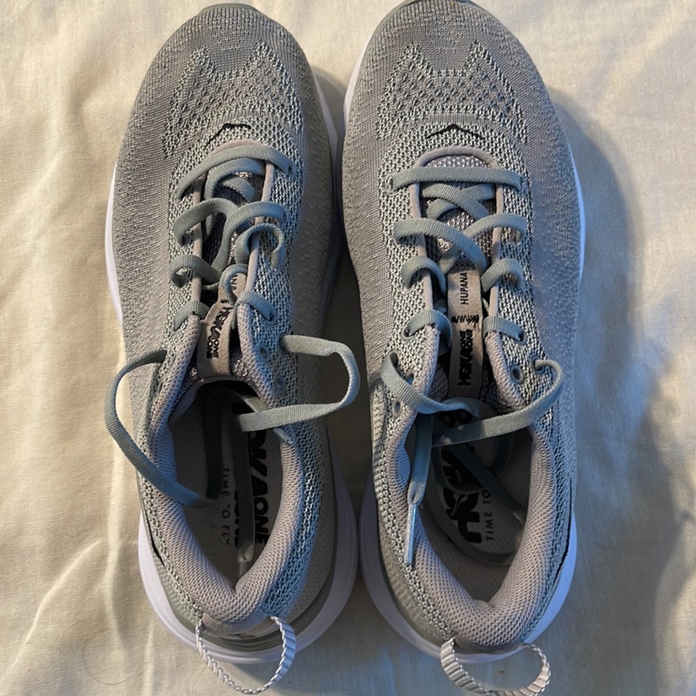 Women’s Grey Hoka Hupana Flow Size 6.5